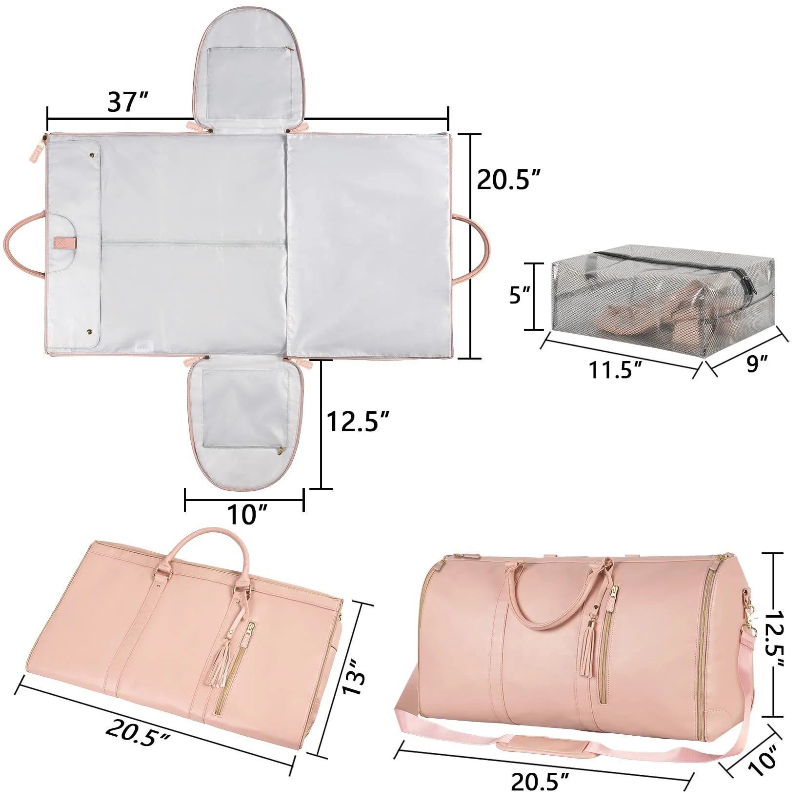 JetSet Chic Waterproof Travel Duffle